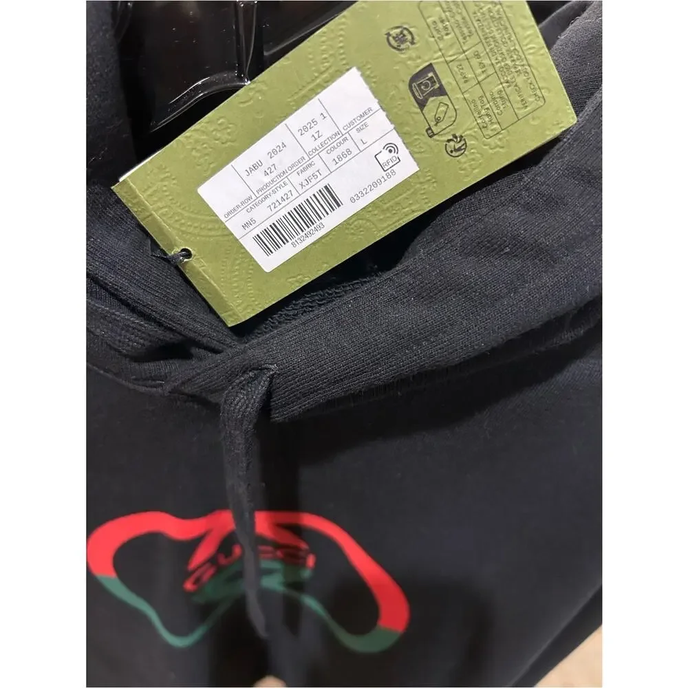 Men's Gucci cotton interlocking G logo sweatshirt size large made in Italy